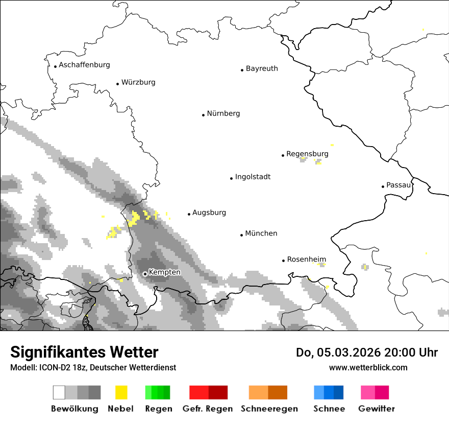 Signifikantes Wetter