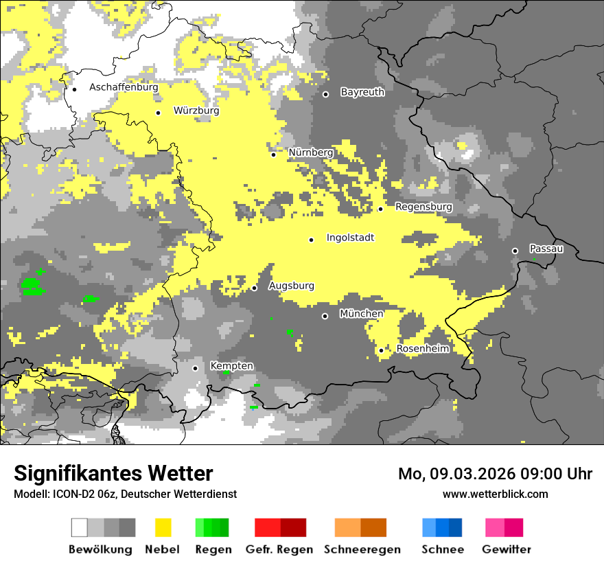 Signifikantes Wetter