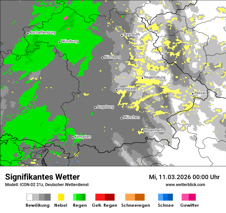 Signifikantes Wetter