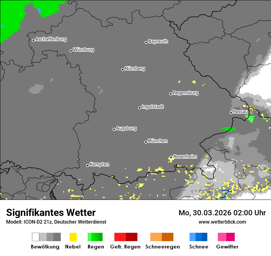 Signifikantes Wetter