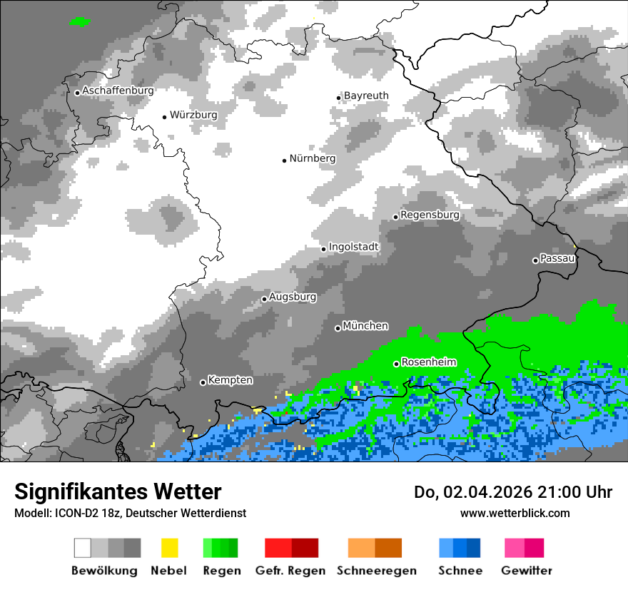 Signifikantes Wetter