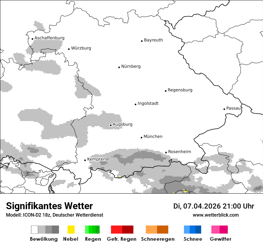 Signifikantes Wetter