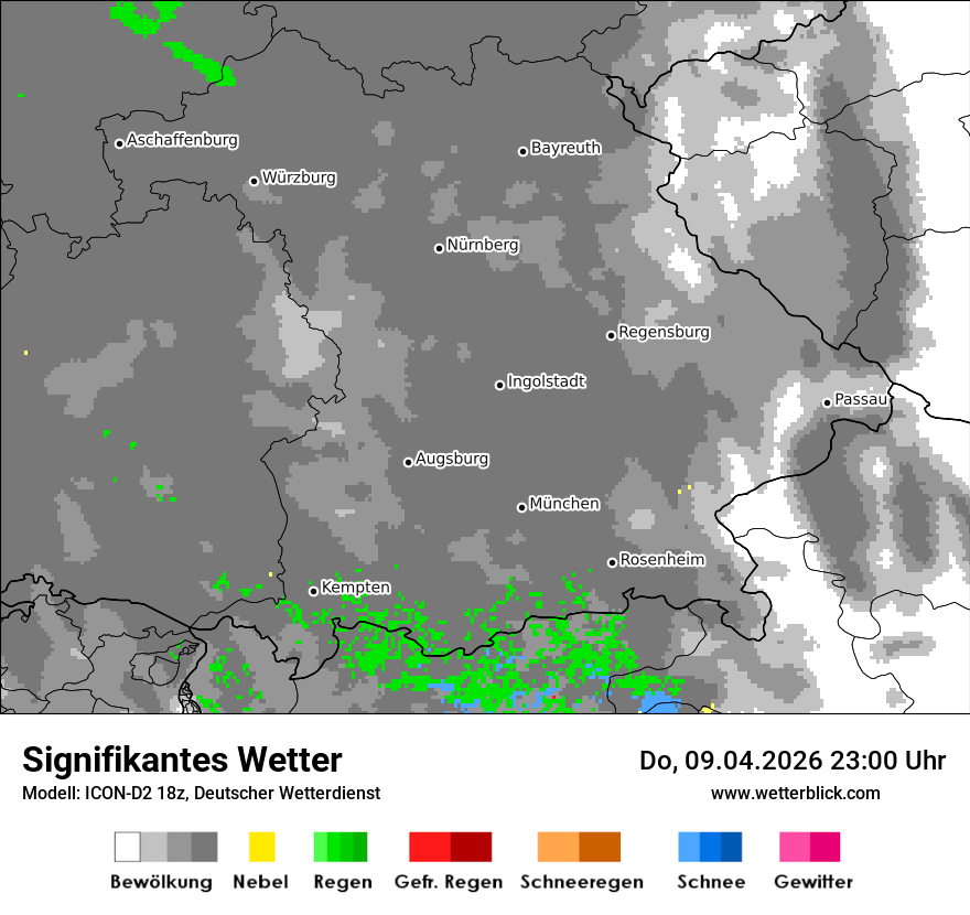 Signifikantes Wetter