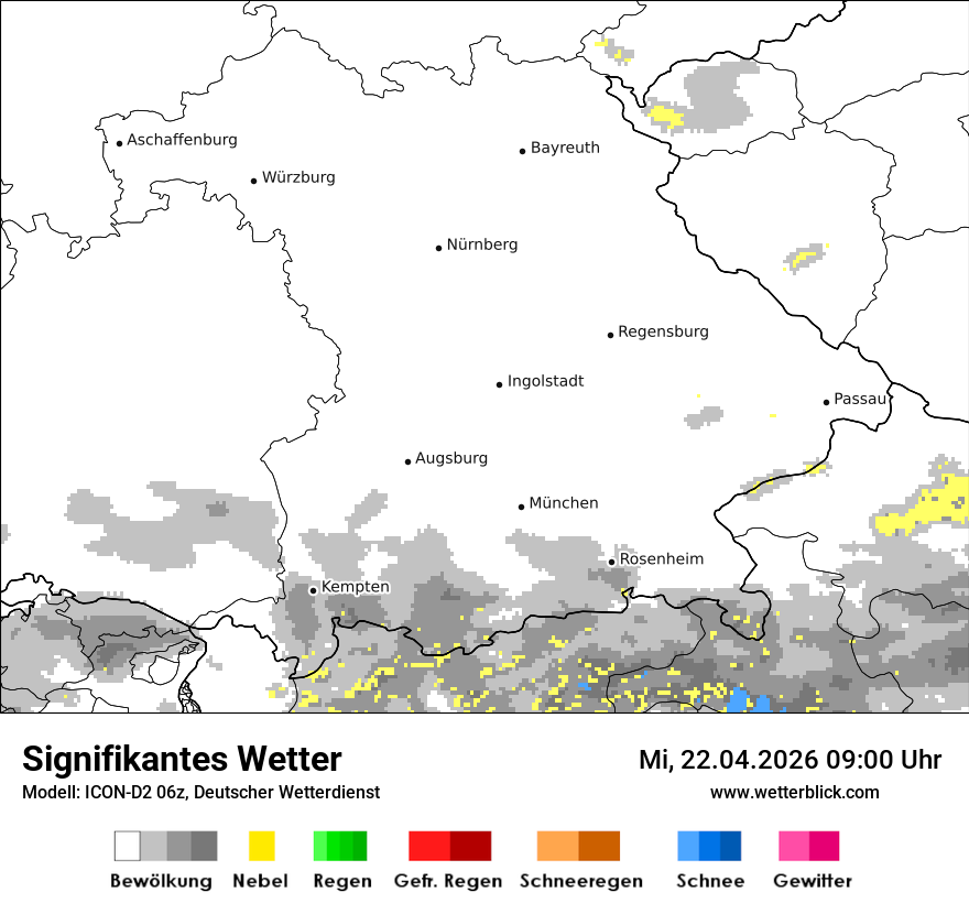 Signifikantes Wetter