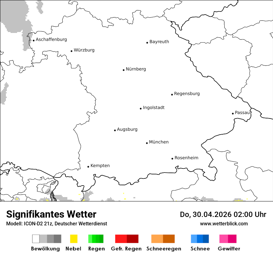 Signifikantes Wetter