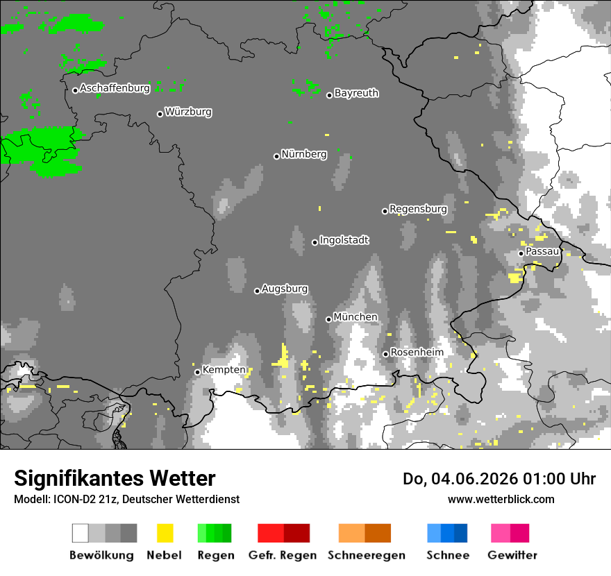 Signifikantes Wetter