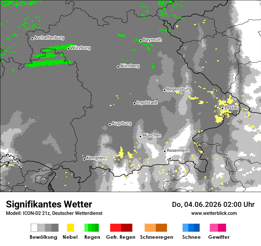 Signifikantes Wetter
