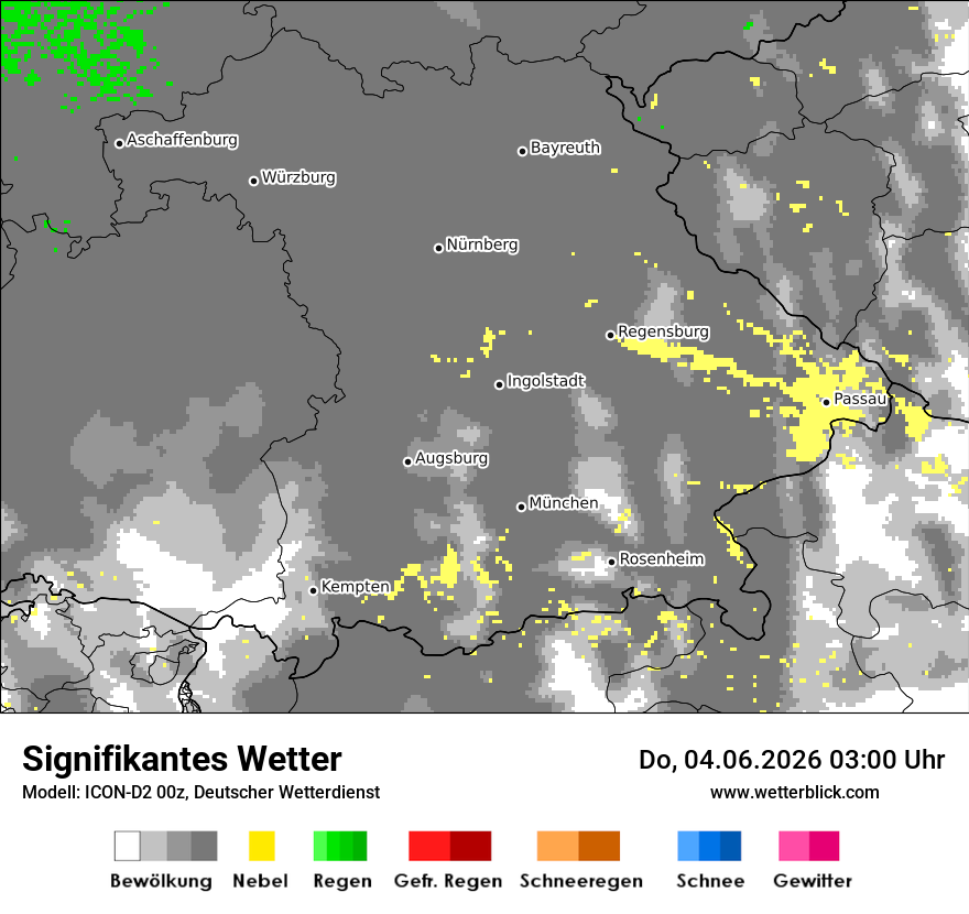 Signifikantes Wetter