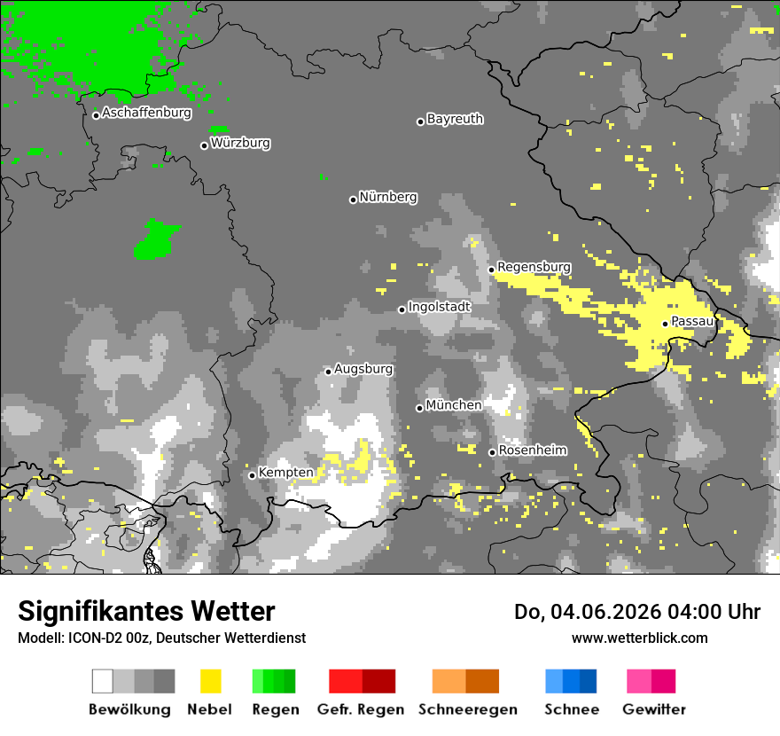 Signifikantes Wetter
