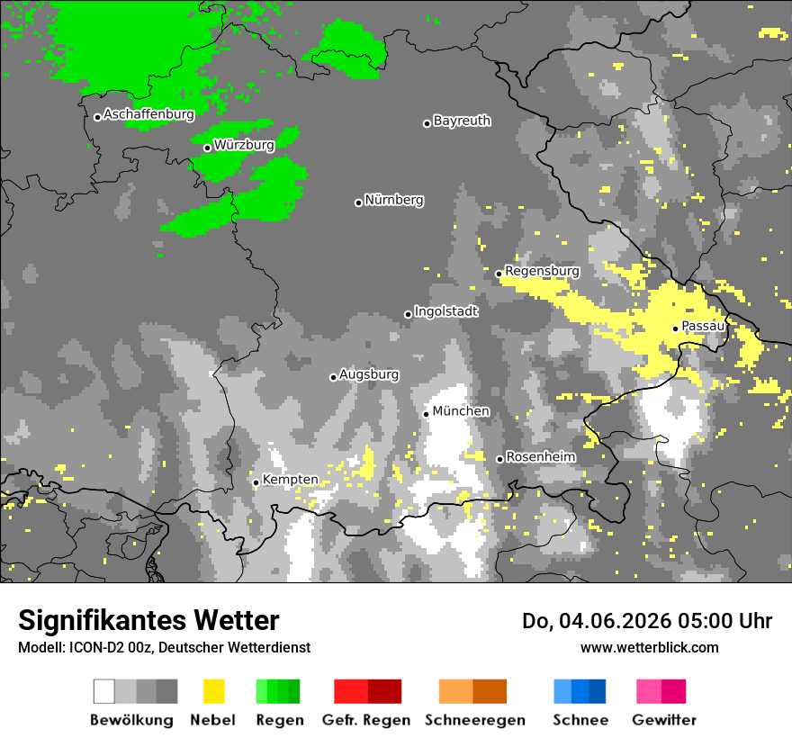 Signifikantes Wetter