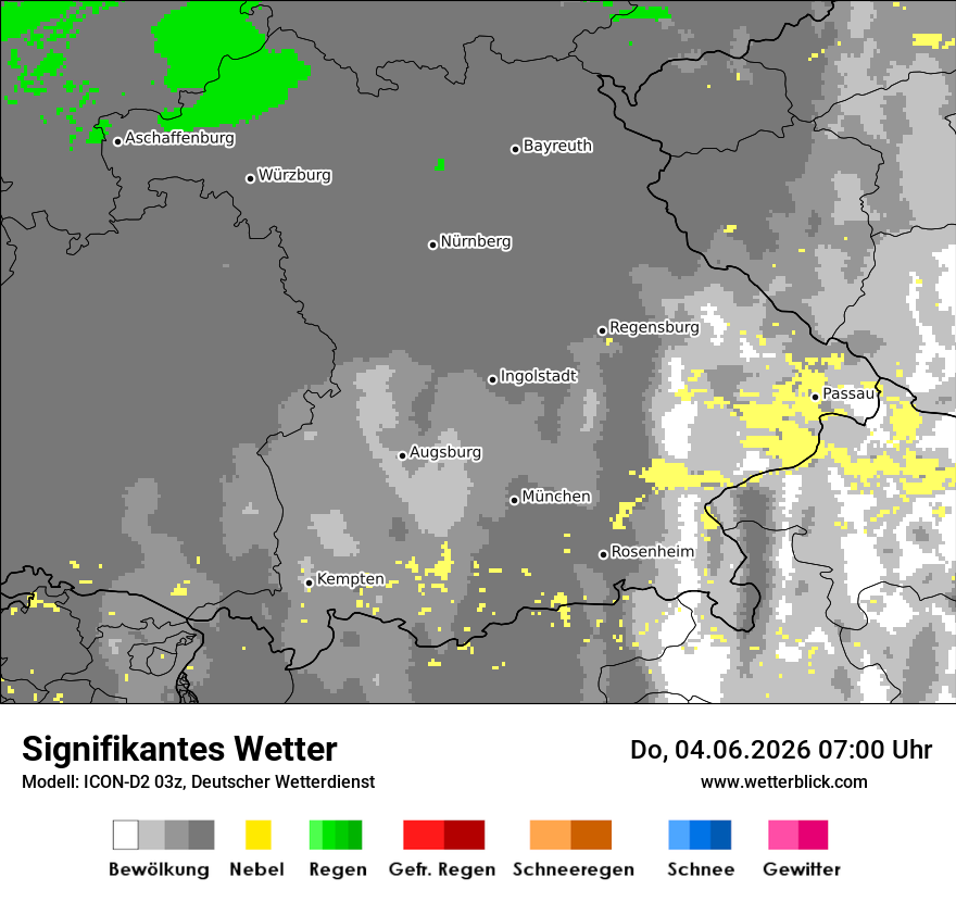 Signifikantes Wetter