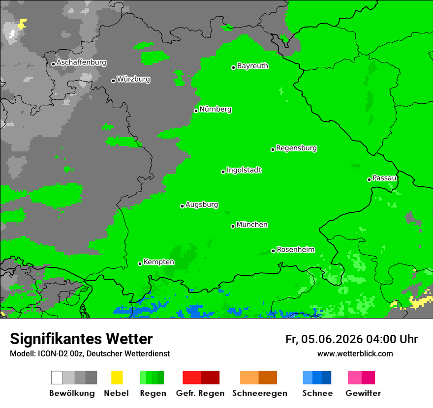 Signifikantes Wetter