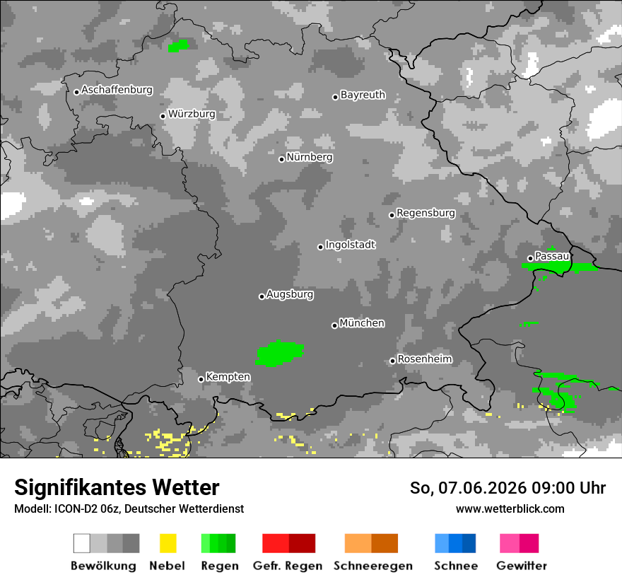 Signifikantes Wetter
