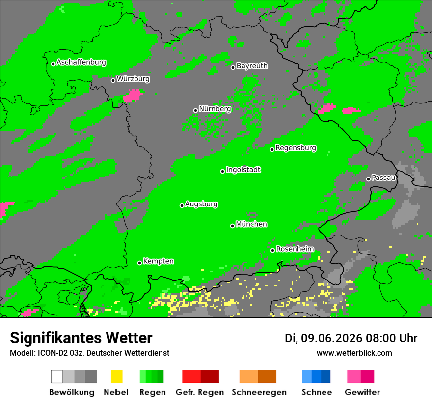 Signifikantes Wetter