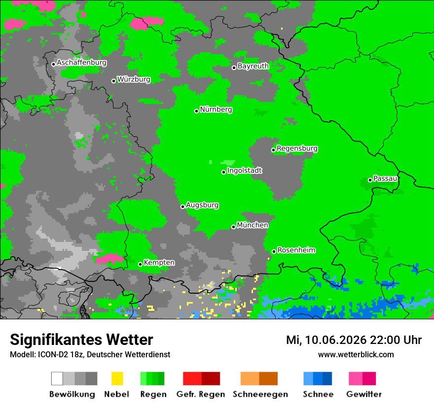 Signifikantes Wetter