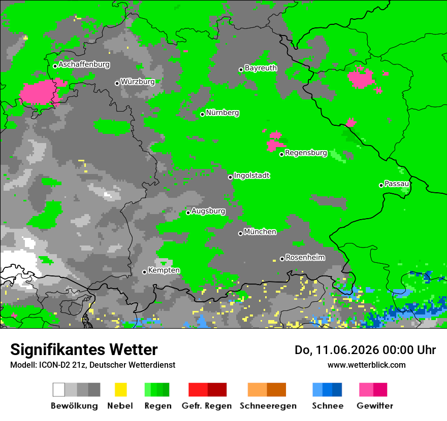 Signifikantes Wetter