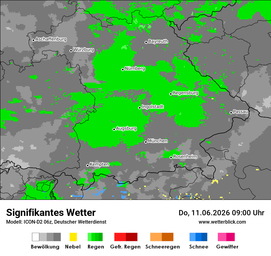 Signifikantes Wetter