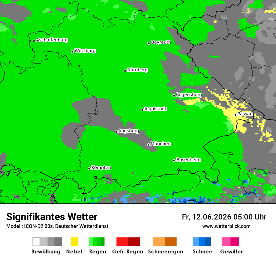 Signifikantes Wetter
