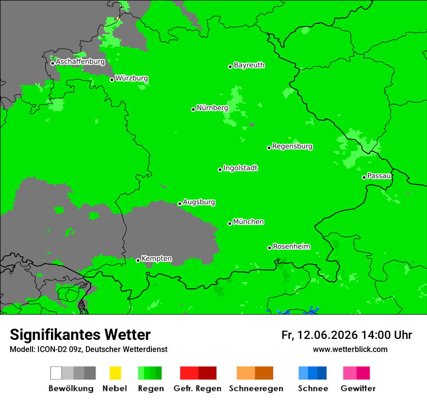 Signifikantes Wetter