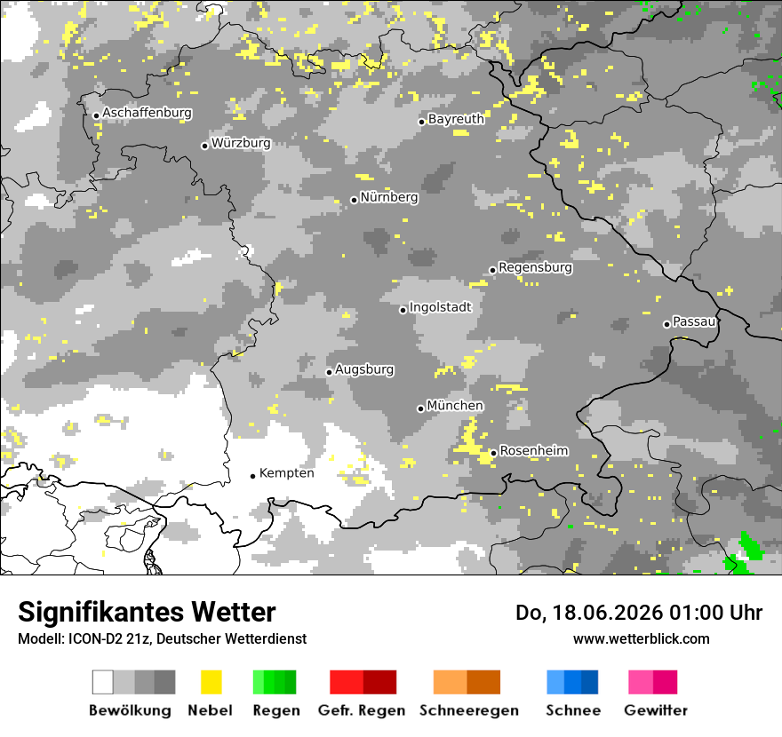 Signifikantes Wetter