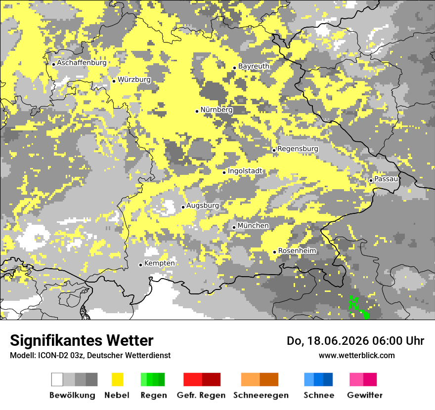 Signifikantes Wetter