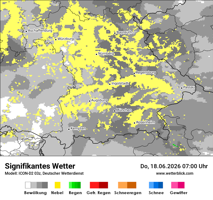 Signifikantes Wetter
