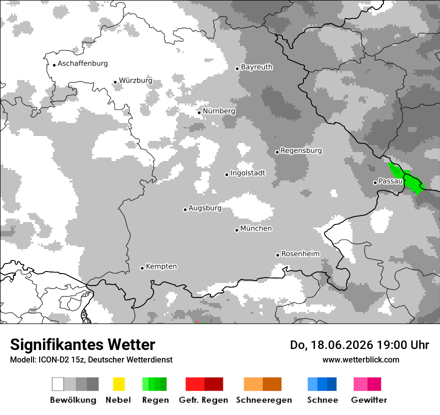 Signifikantes Wetter