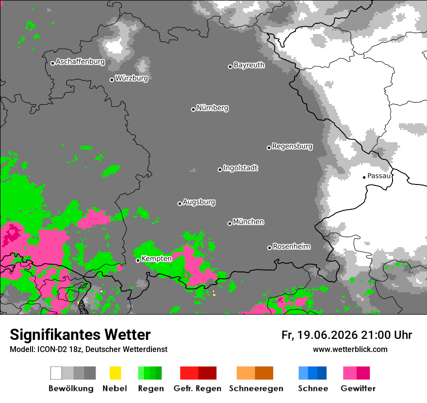 Signifikantes Wetter