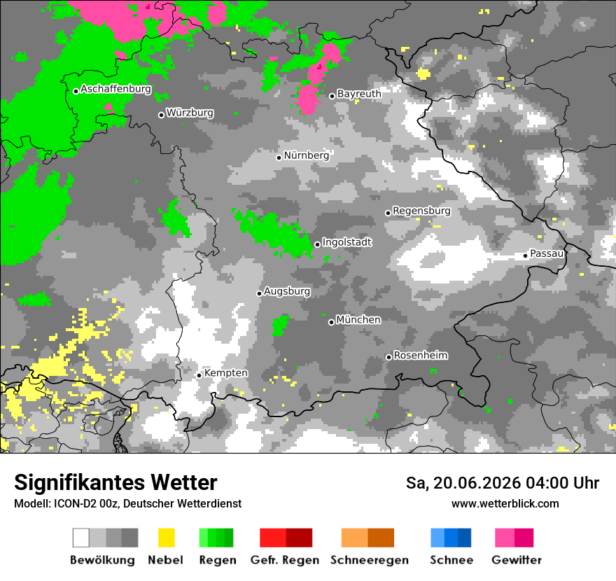 Signifikantes Wetter