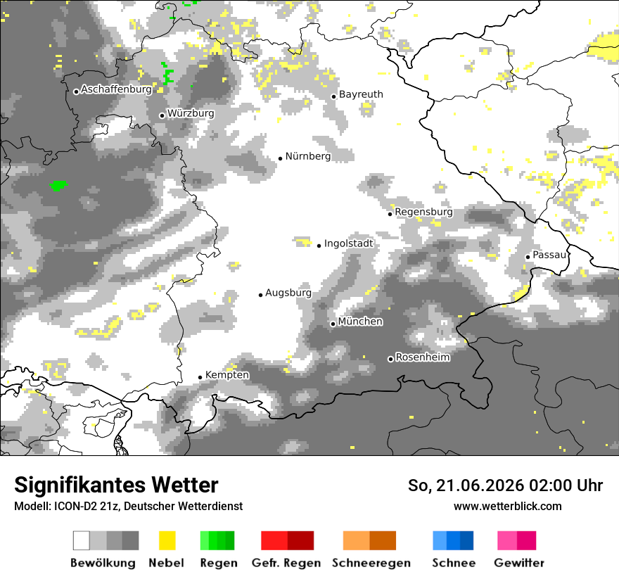 Signifikantes Wetter