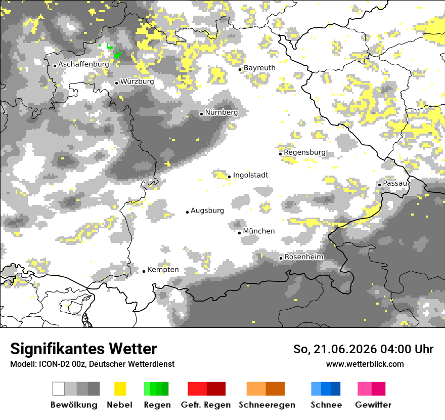 Signifikantes Wetter