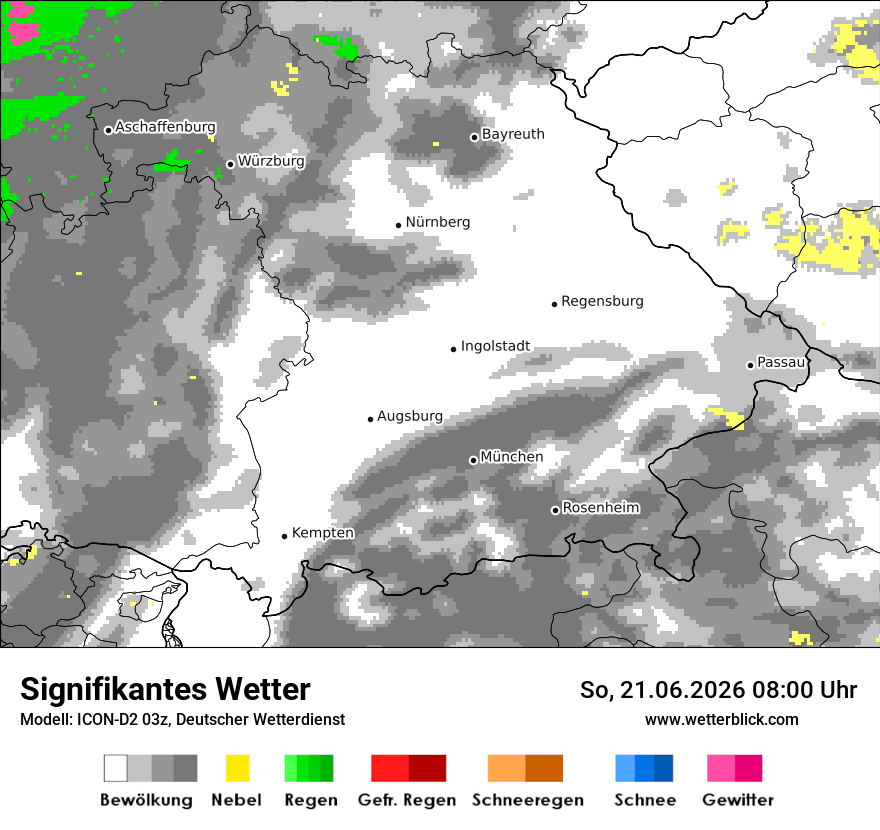 Signifikantes Wetter