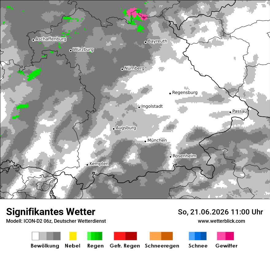 Signifikantes Wetter