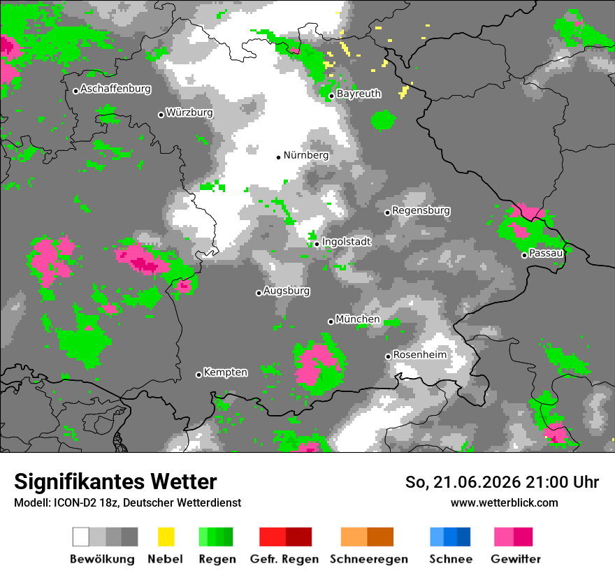 Signifikantes Wetter