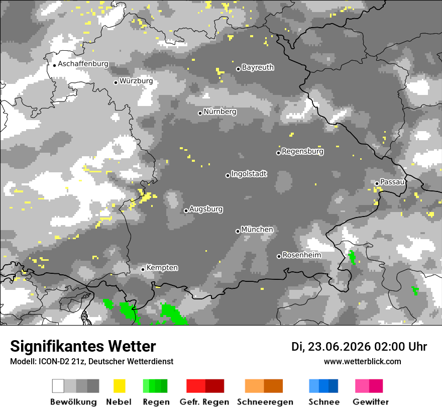 Signifikantes Wetter