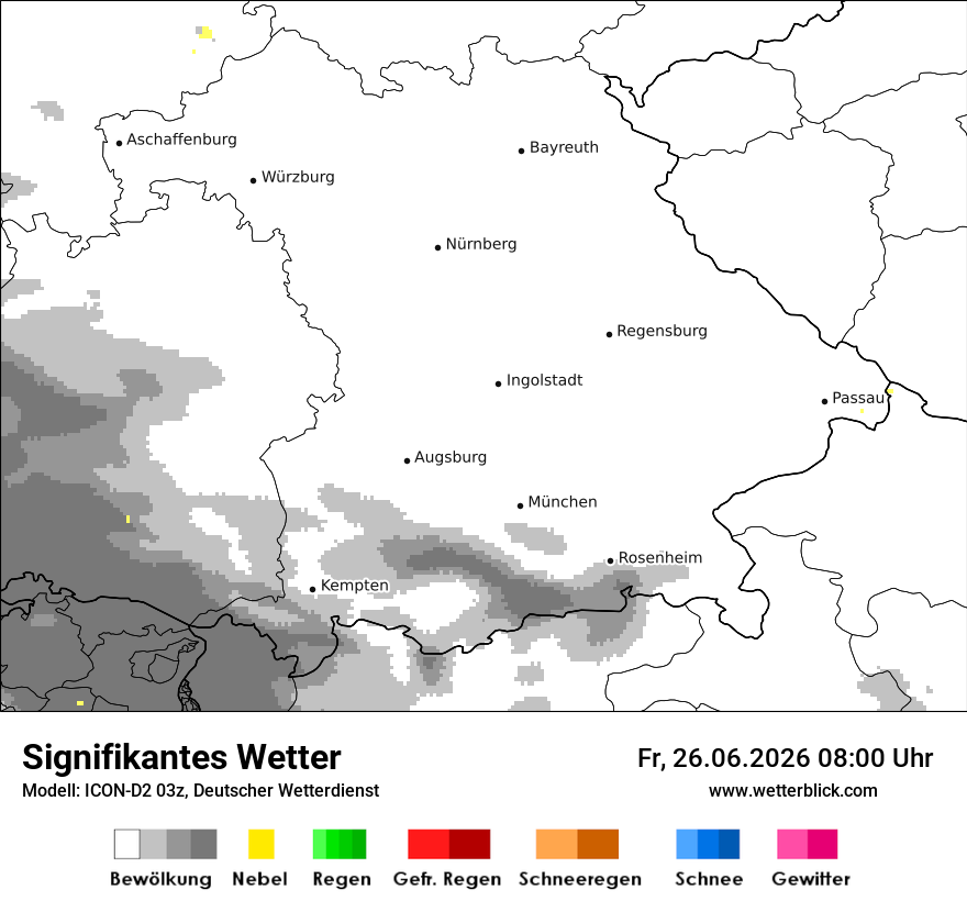 Signifikantes Wetter