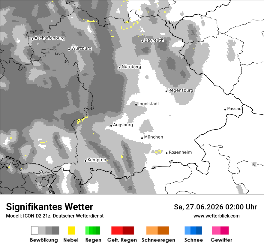 Signifikantes Wetter