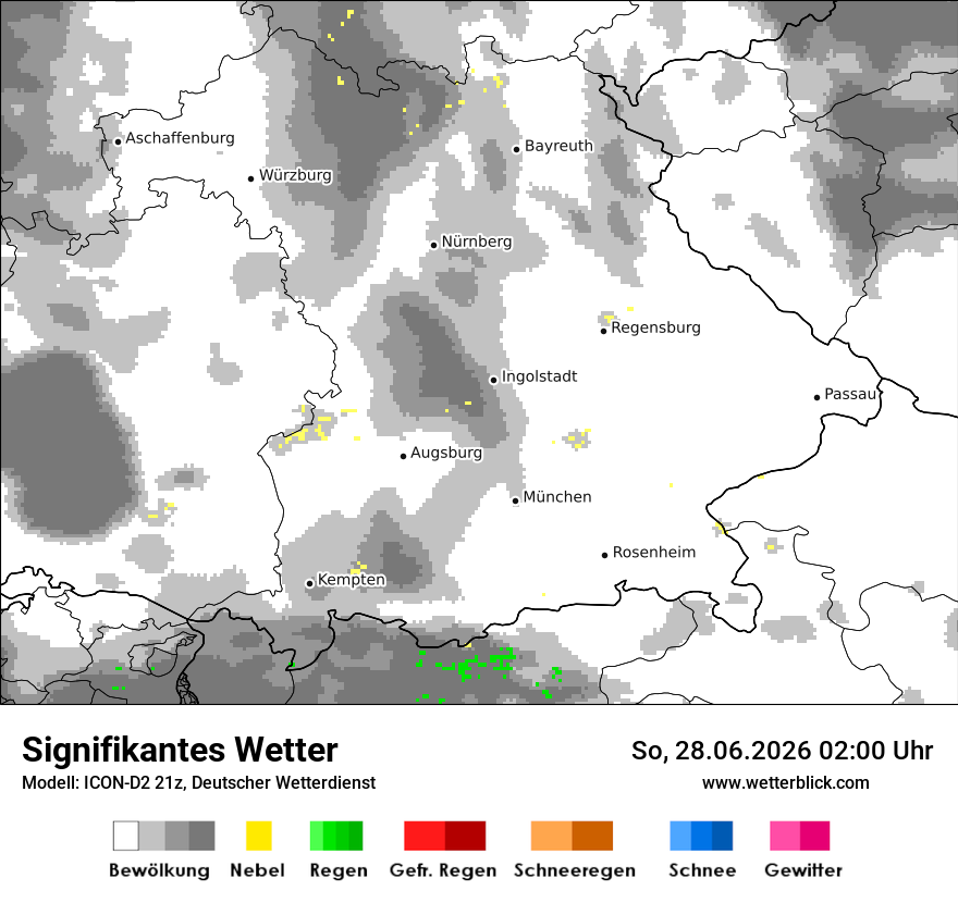 Signifikantes Wetter