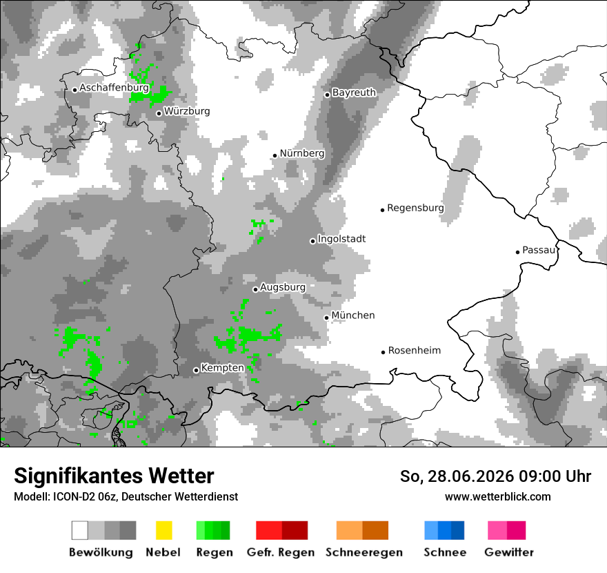 Signifikantes Wetter