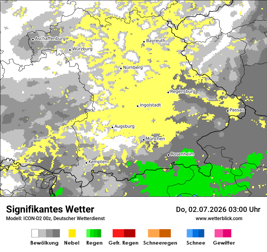 Signifikantes Wetter