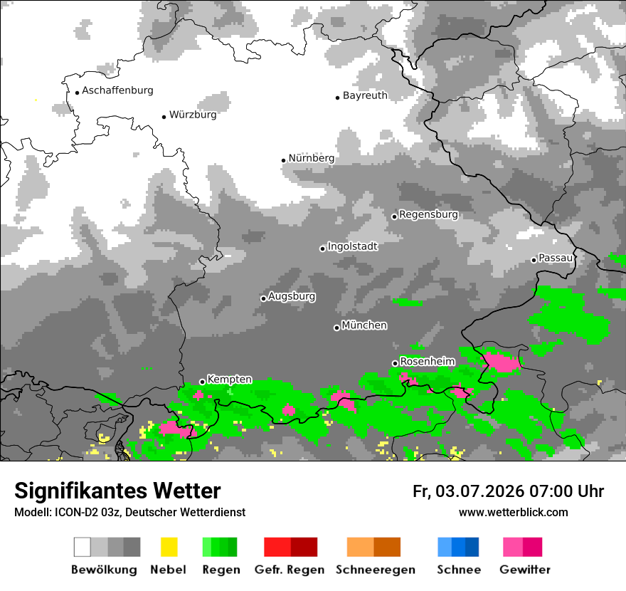 Signifikantes Wetter