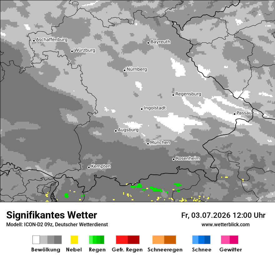 Signifikantes Wetter