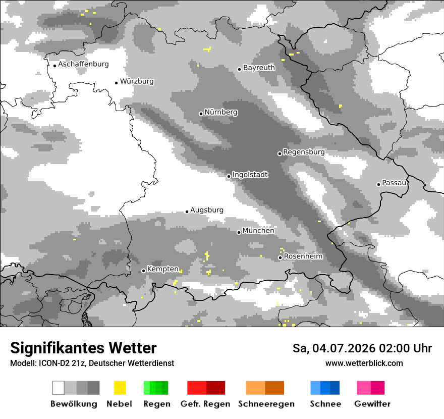 Signifikantes Wetter