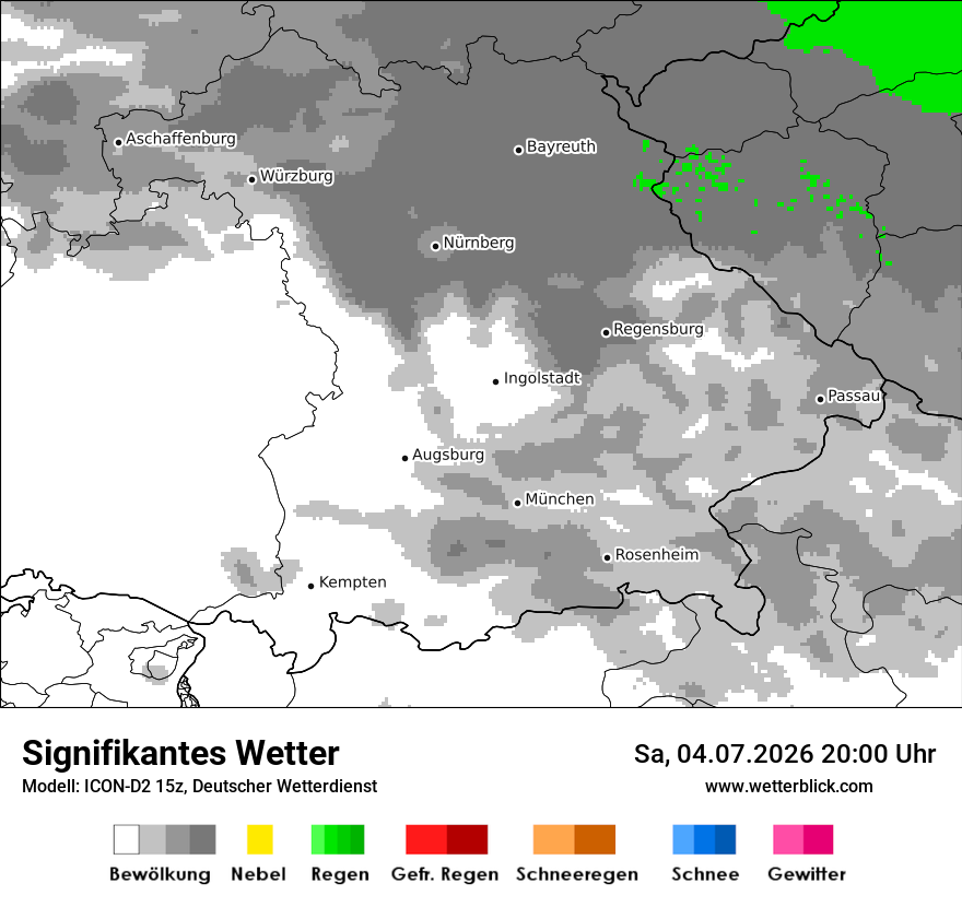 Signifikantes Wetter