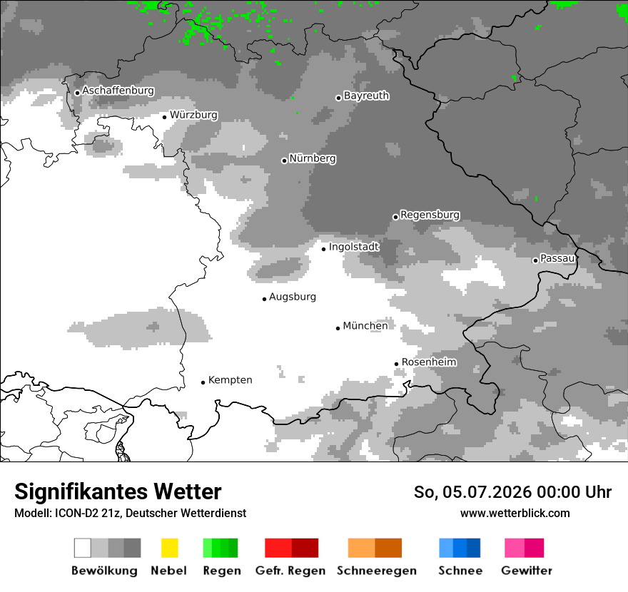 Signifikantes Wetter