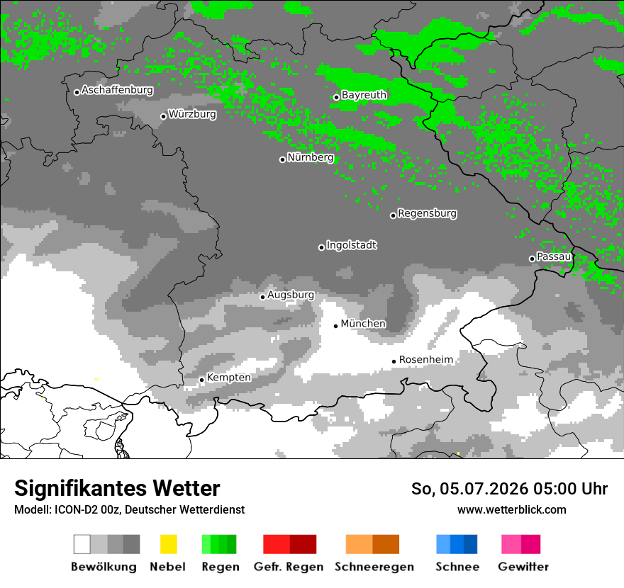 Signifikantes Wetter