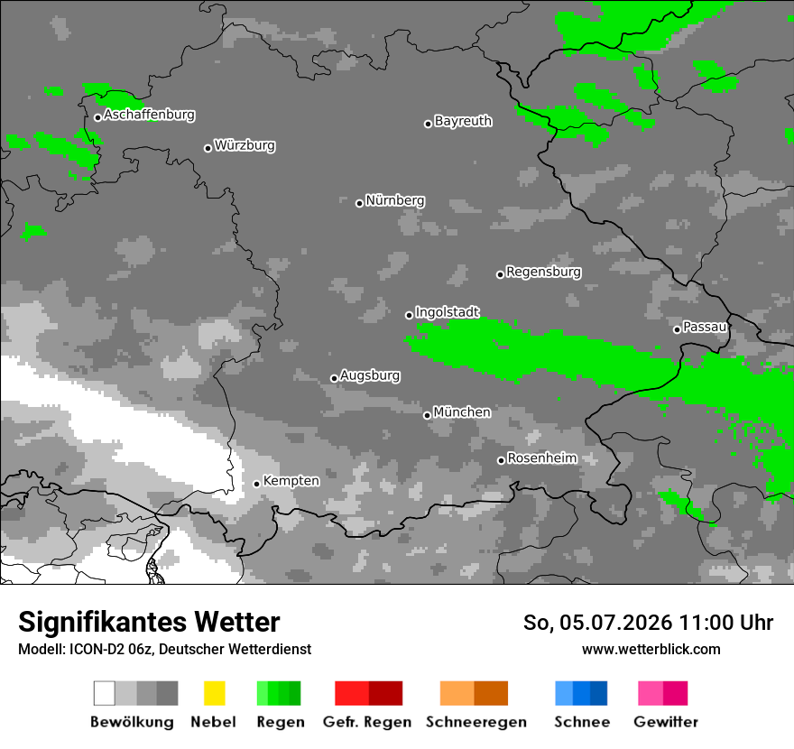 Signifikantes Wetter