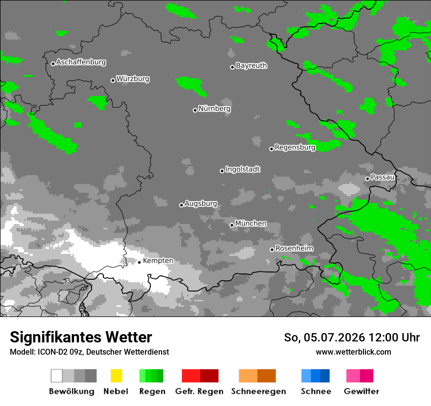 Signifikantes Wetter