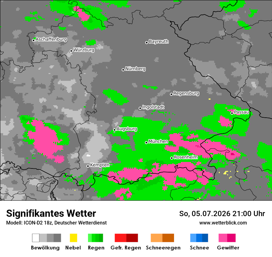 Signifikantes Wetter