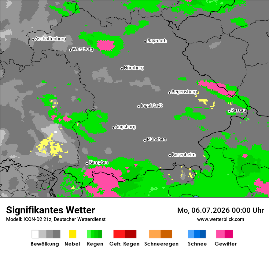 Signifikantes Wetter